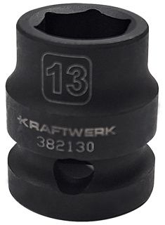KRAFTWERK CHAVE DE CAIXA IMPACTO CURTA 1/2" PRO LINE 13MM