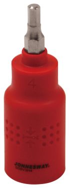 JONNESWAY CHAVE CAIXA HEXAGONAL 3/8" ISOLADA A 1000V 8MM