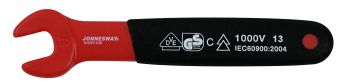 JONNESWAY CHAVE DE BOCA 3/8" ISOLAMENTO 1000V 21MM